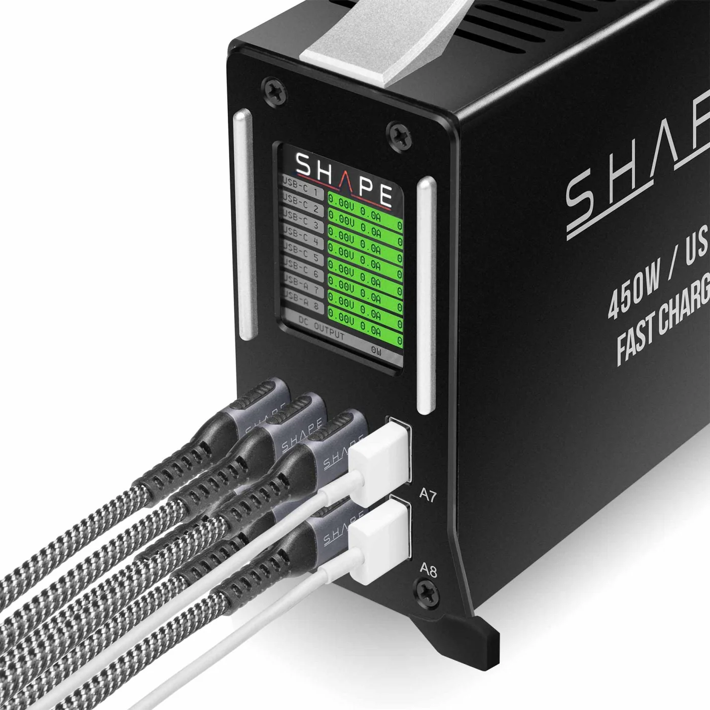 SHAPE 450W USB-C Fast Charger Kit for Gold Mount/V-Mount/B-Mount Batteries – för filmskapare - 6