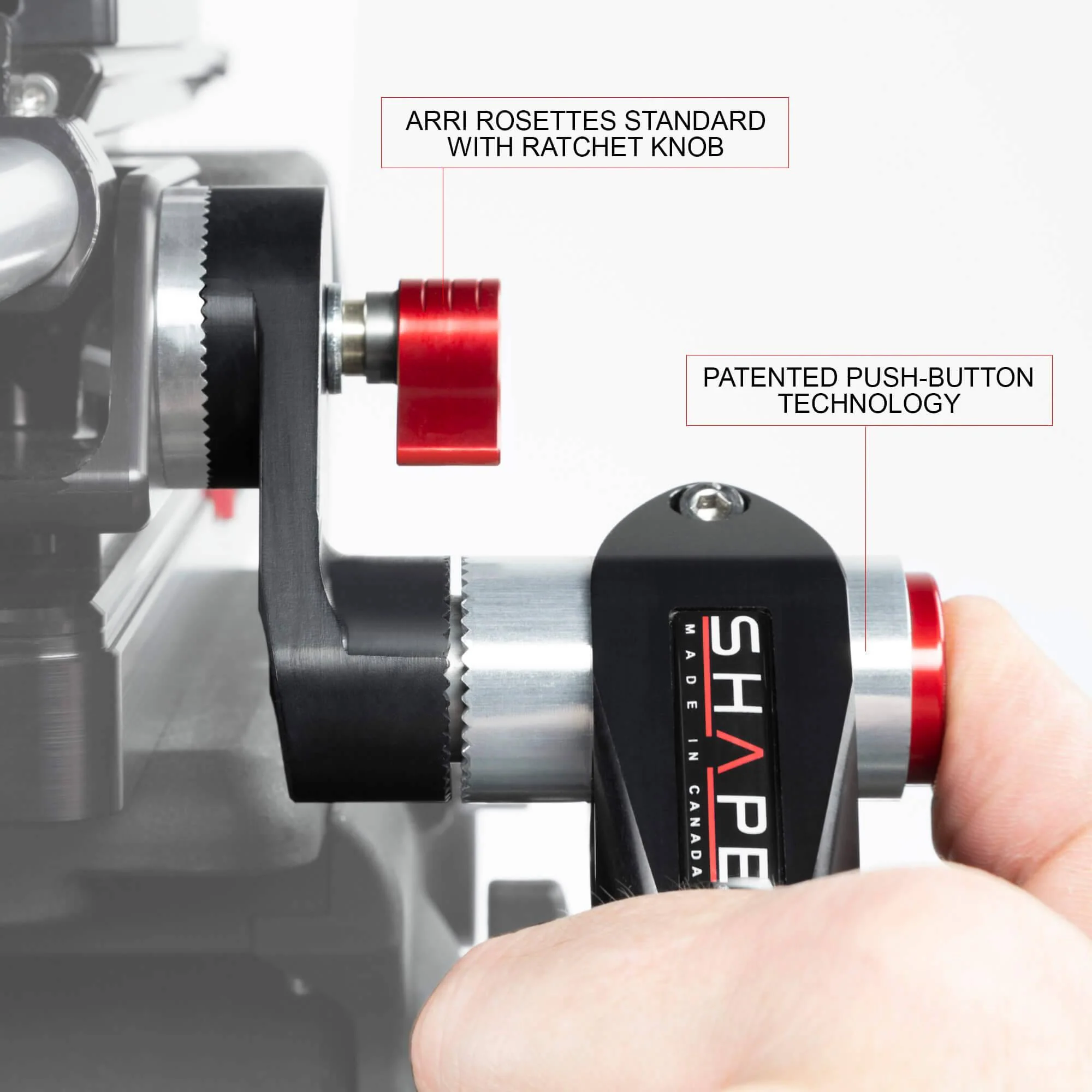 SHAPE V-Lock Quick Release Baseplate Kit BP8000 - 12