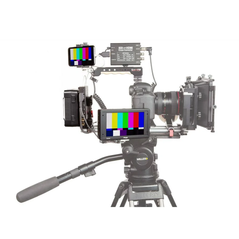 SHAPE 98Wh Batterie Kit D-Box Camera Power und Charger für die Canon 5D, 7D, LP-E6 Serie - 2