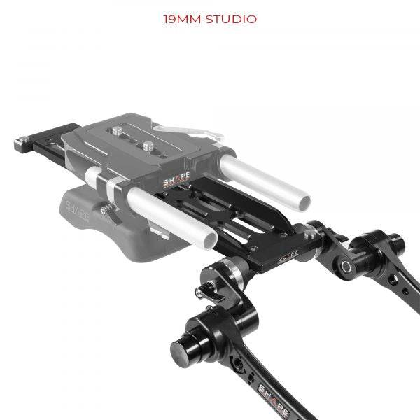 SHAPE ARRI DOVETAIL SHOULDER MOUNT WITH HAND15 HANDLES – för filmskapare - 11