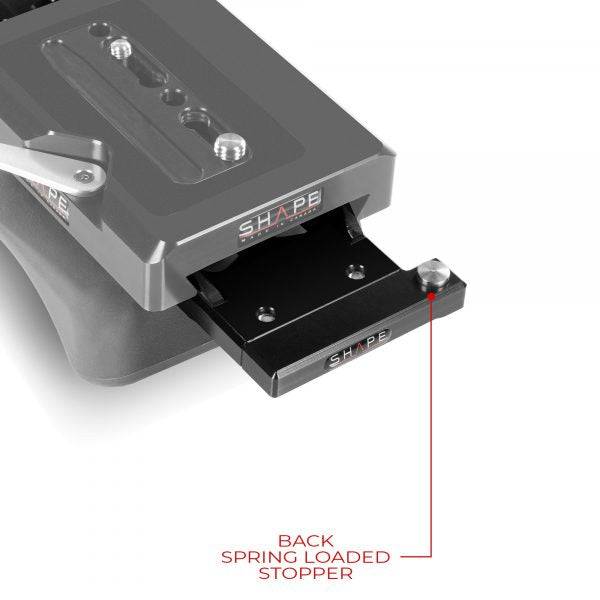 SHAPE ARRI DOVETAIL SHOULDER MOUNT WITH HAND15 HANDLES – för filmskapare - 4