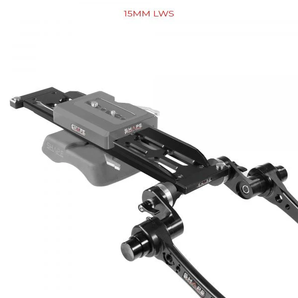 SHAPE ARRI DOVETAIL SHOULDER MOUNT WITH HAND15 HANDLES – för filmskapare - 8