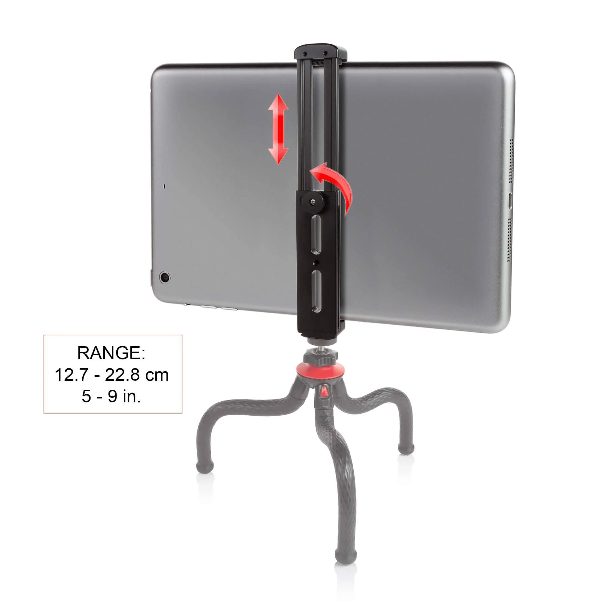 SHAPE Aluminum Tablet Tripod Mount with Cold Shoe - 5