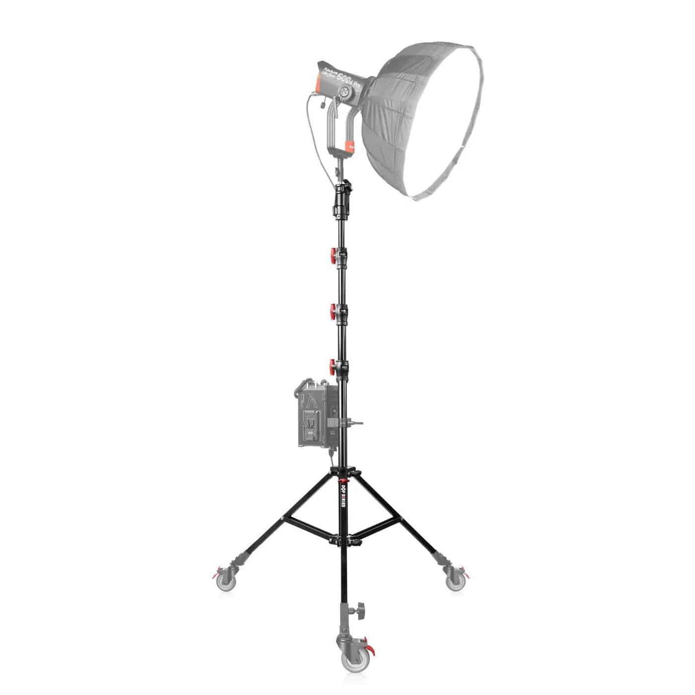 SHAPE Aluminum Triple Riser Combo Black Stand 14’7’’ - 6
