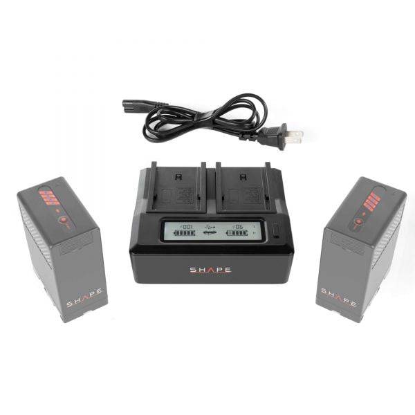SHAPE BP-U Dual LCD Charger - 5