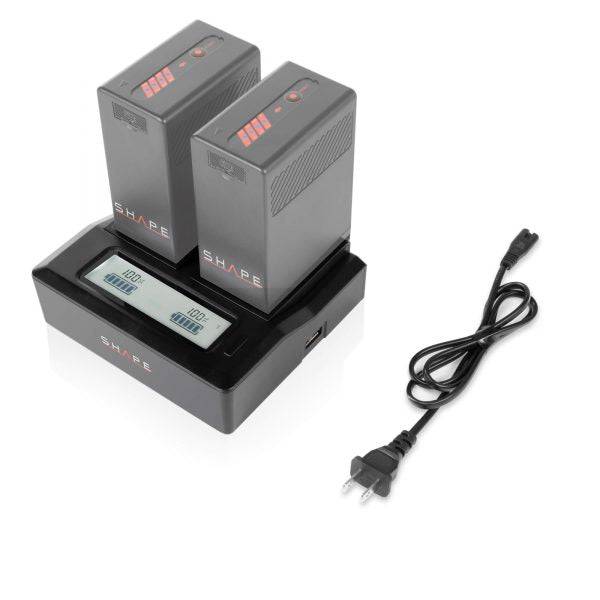SHAPE BP-U Dual LCD Charger - 2