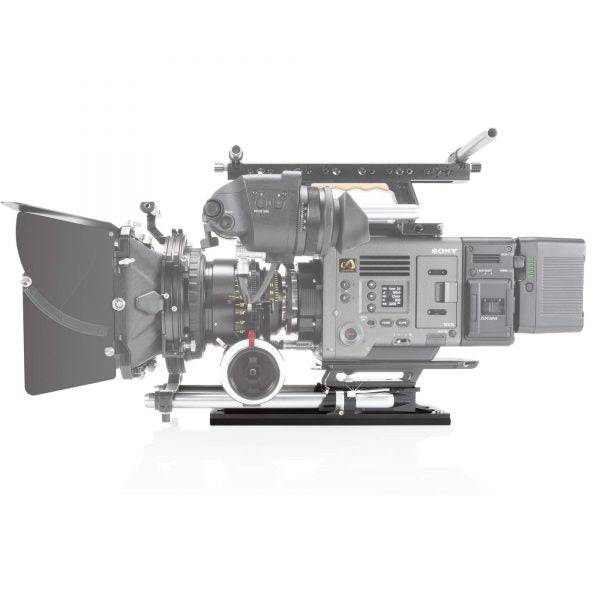 SHAPE BRIDGE PLATE 19MM STUDIO ARRI STANDARD AND 12" DOVETAIL PLATE - 2