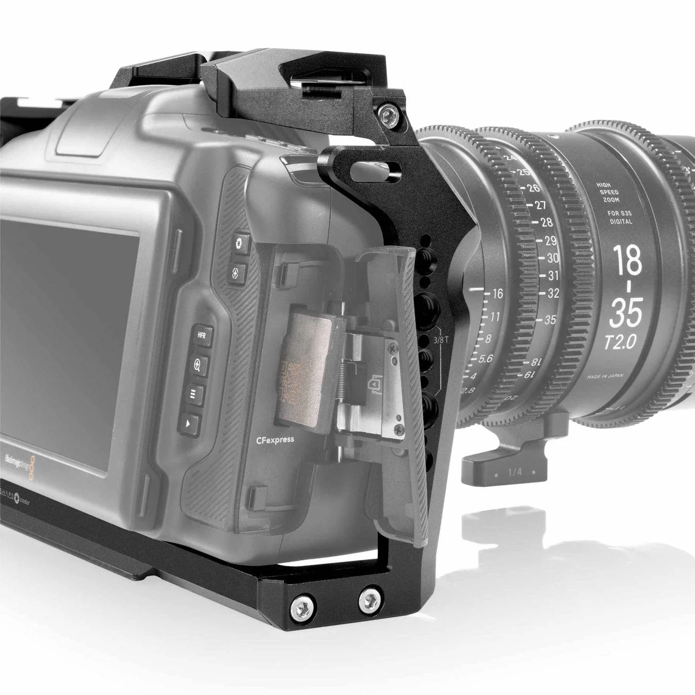 SHAPE Blackmagic Cinema Camera 6K/6K Pro/6K G2 Kit with Matte Box, Follow Focus & Top Handle - 6