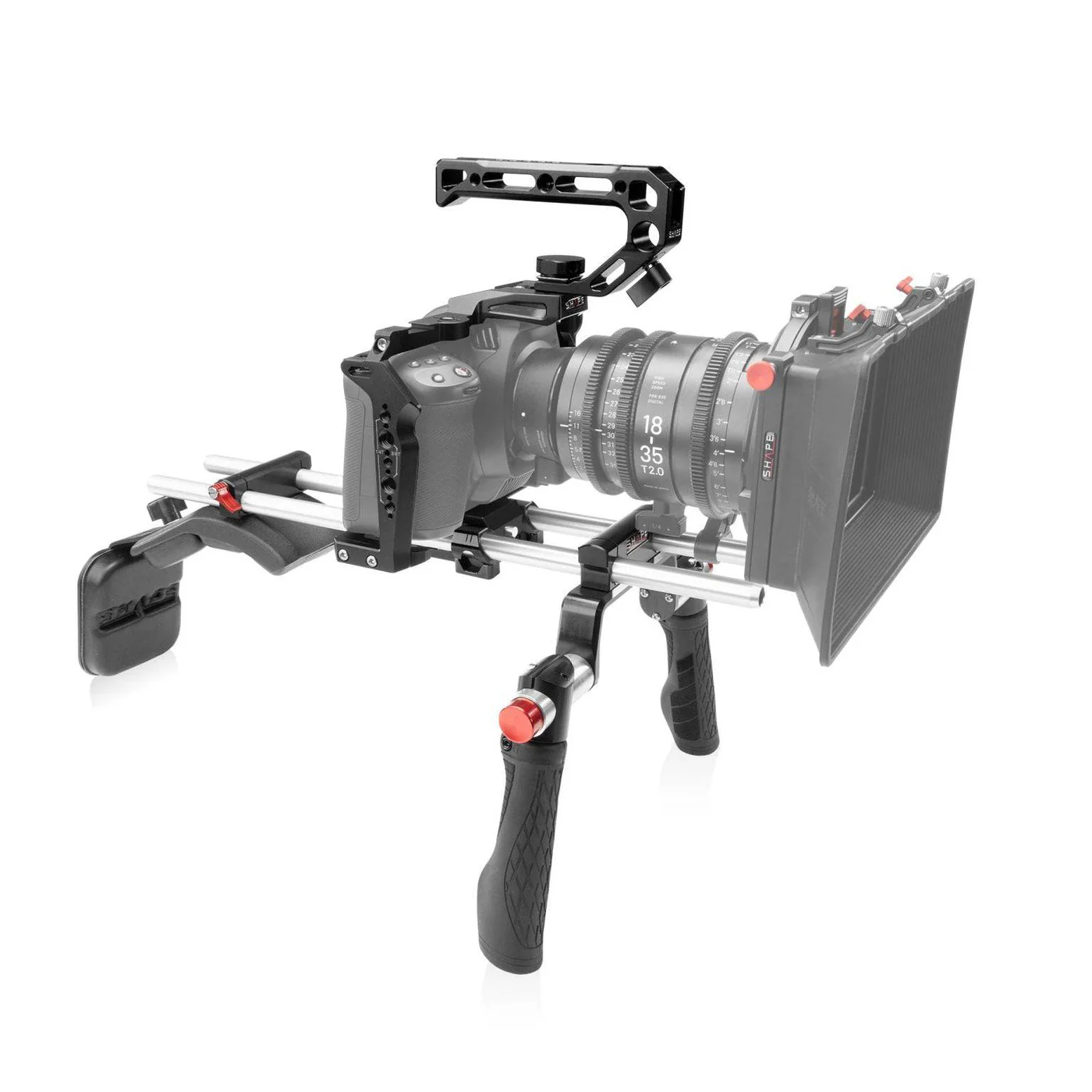 SHAPE Blackmagic Cinema Camera 6K/6K Pro/6K G2 Shoulder Mount - 2