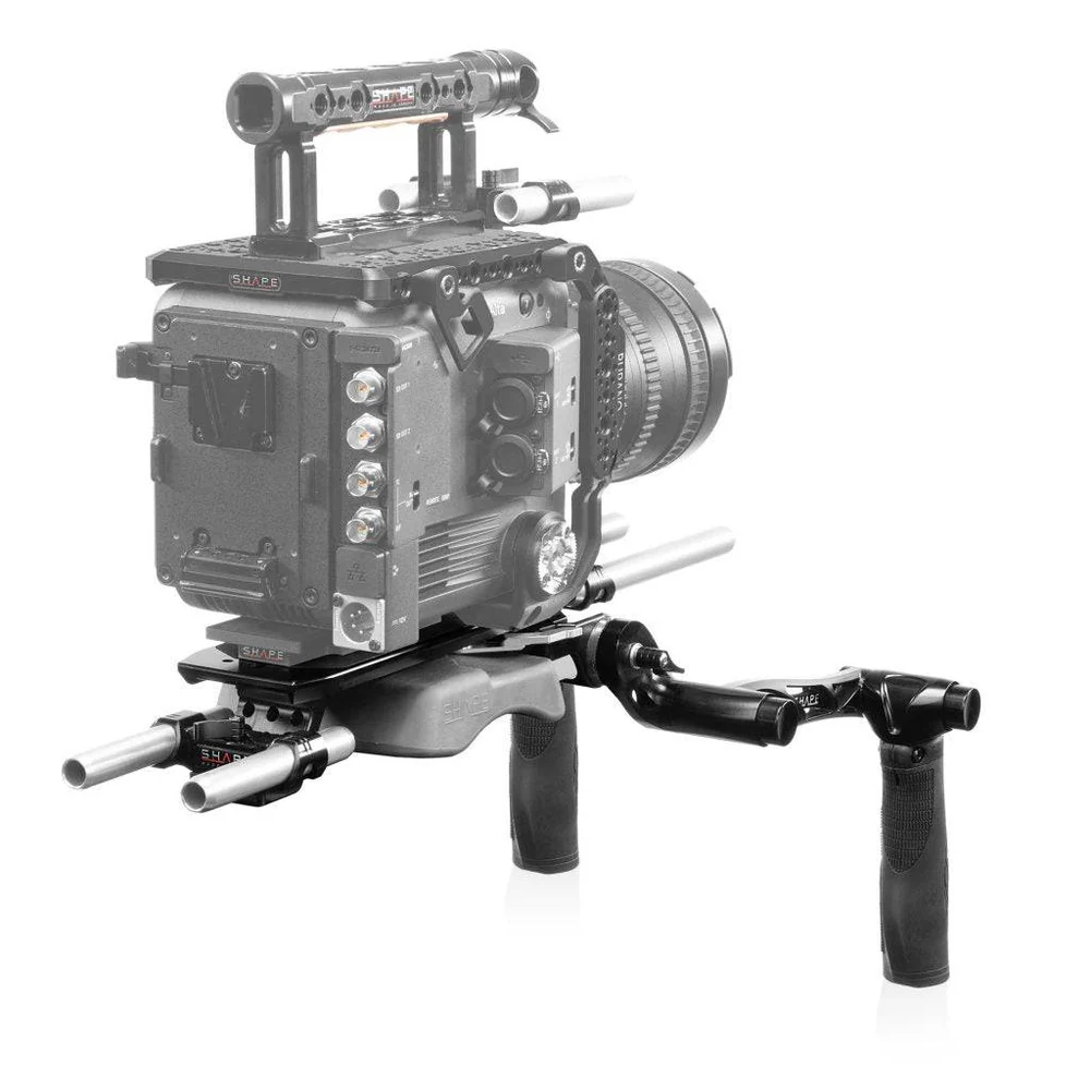 SHAPE Broadcast Shoulder Baseplate with Handles for Sony Burano – för filmskapare - 2