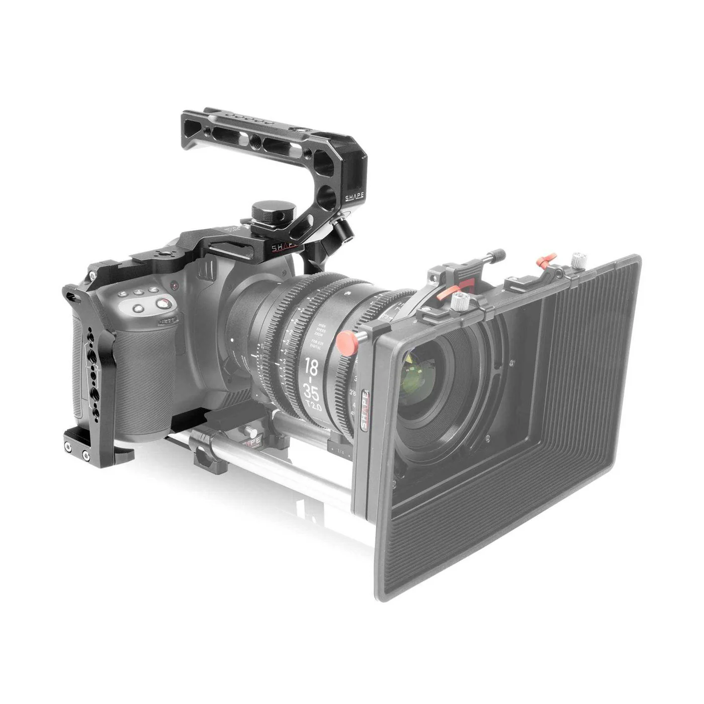 SHAPE CAGE FOR BLACKMAGIC CINEMA CAMERA 6K/6K PRO/6K G2 WITH TOP HANDLE - 3