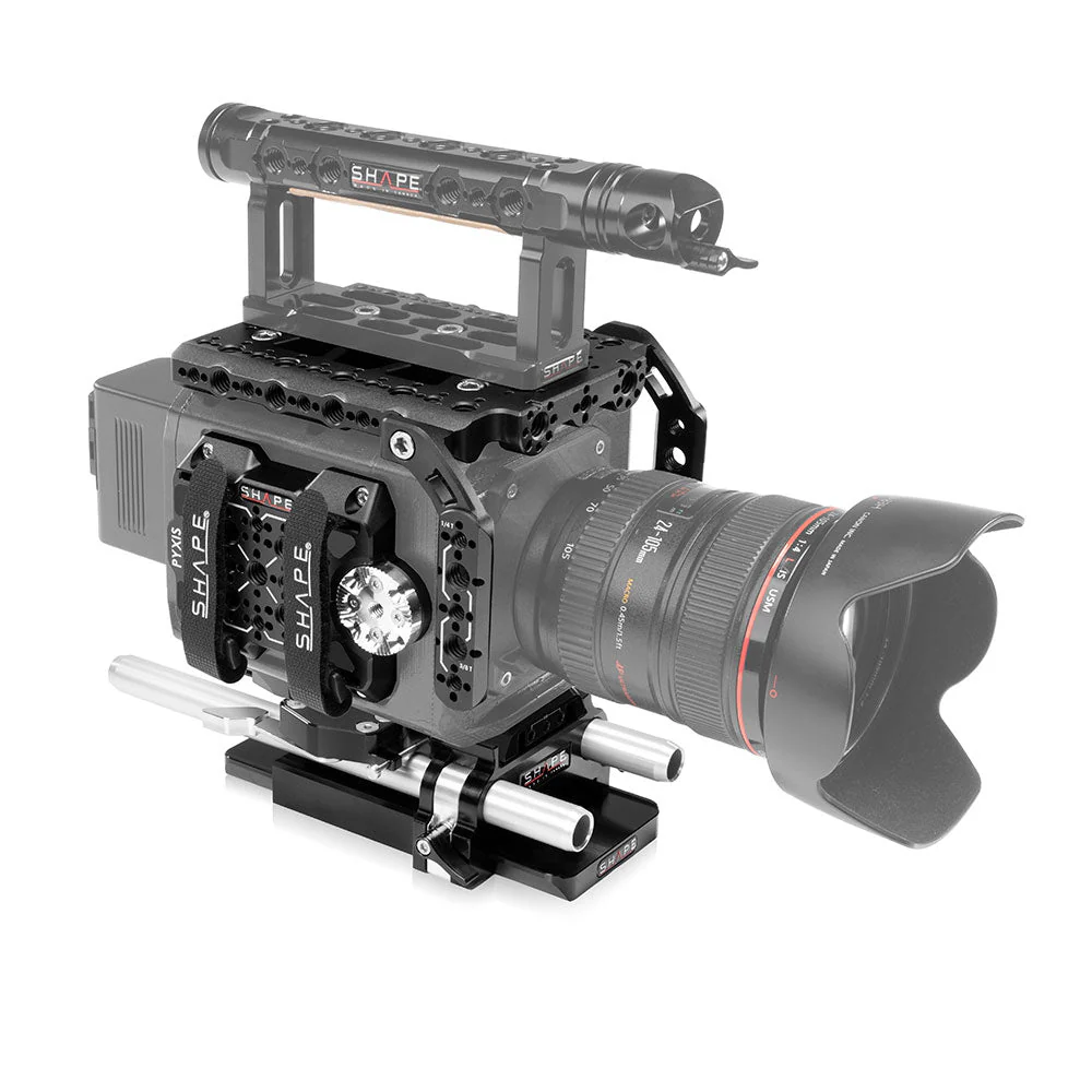 SHAPE CAGE FOR BLACKMAGIC PYXIS 6K WITH 15mm LWS ROD SYSTEM - 2