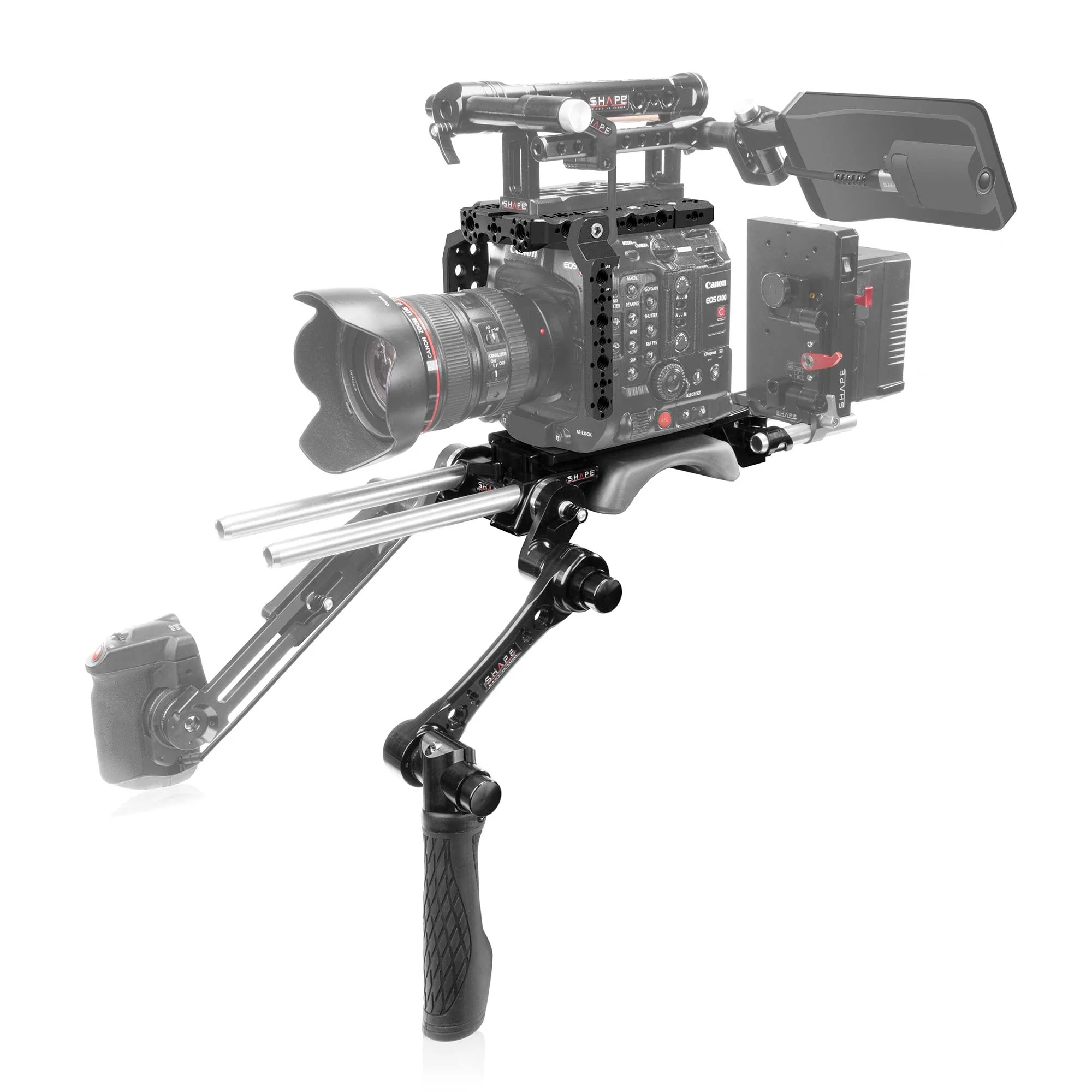 SHAPE CANON C400 CAGE BASEPLATE WITH HANDLE - 2