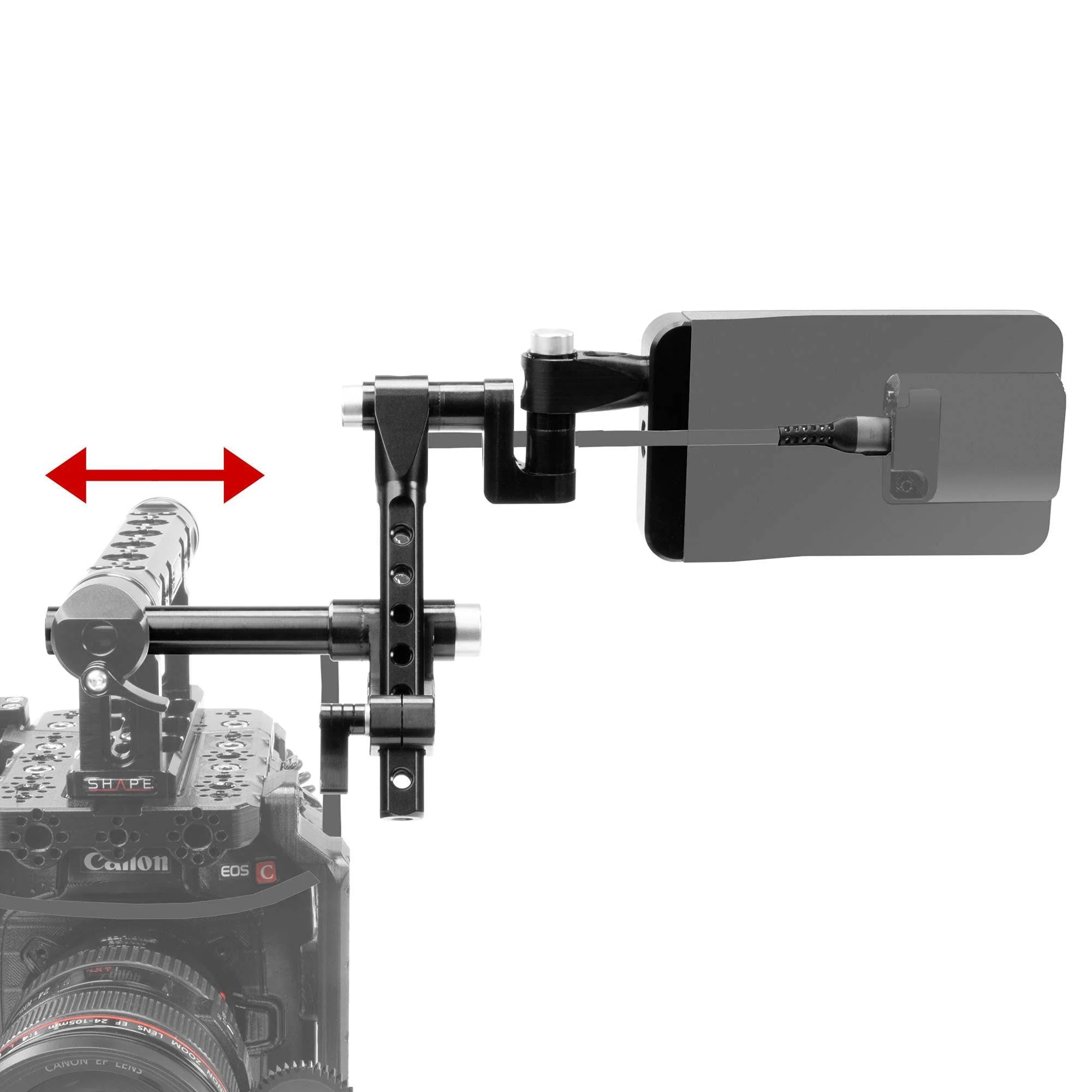 SHAPE CANON C400 PUSH BUTTON VIEWFINDER MOUNT - 4