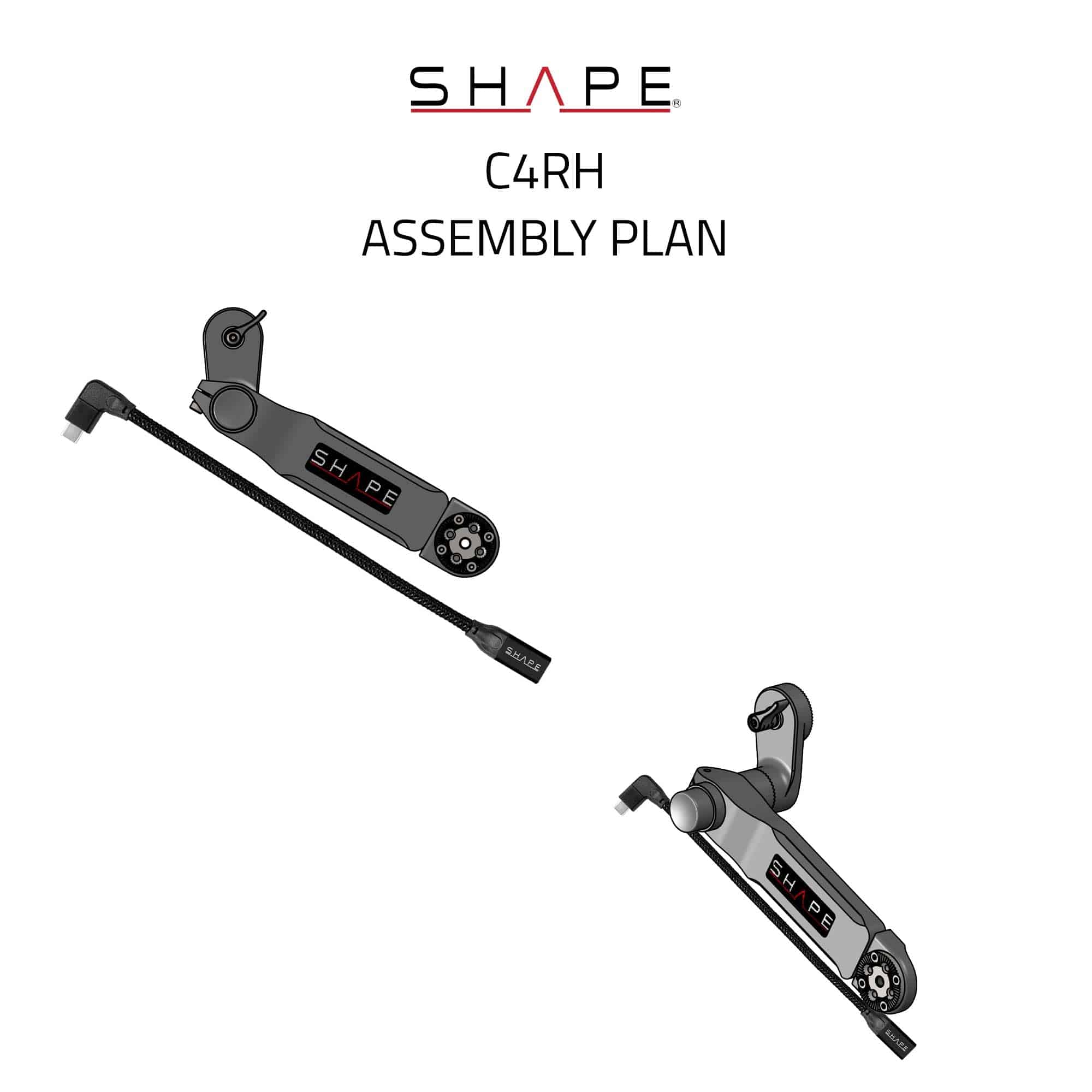 SHAPE CANON C400 REMOTE EXTENSION HANDLE WITH CABLE - 4
