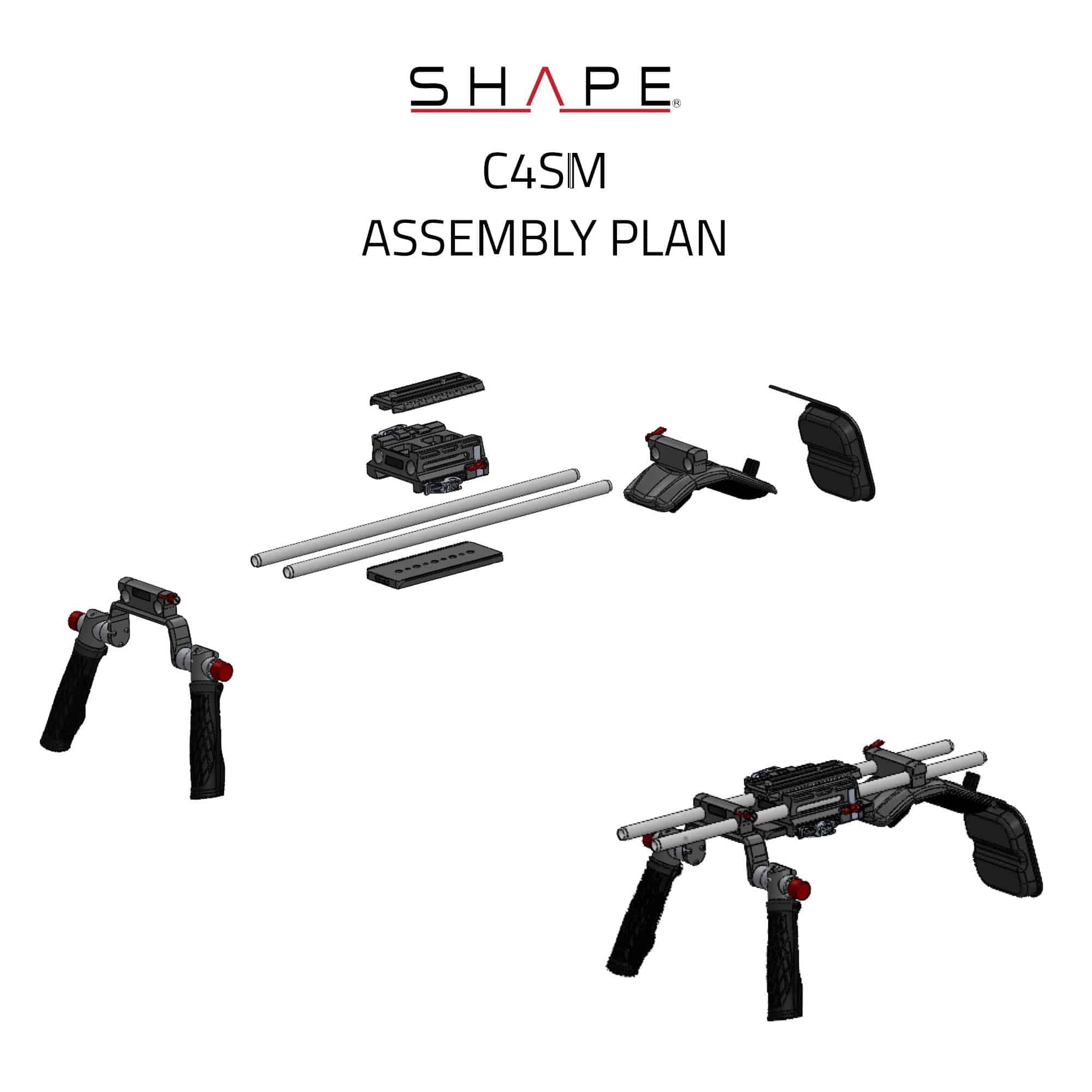 SHAPE CANON C400 SHOULDER MOUNT - 7