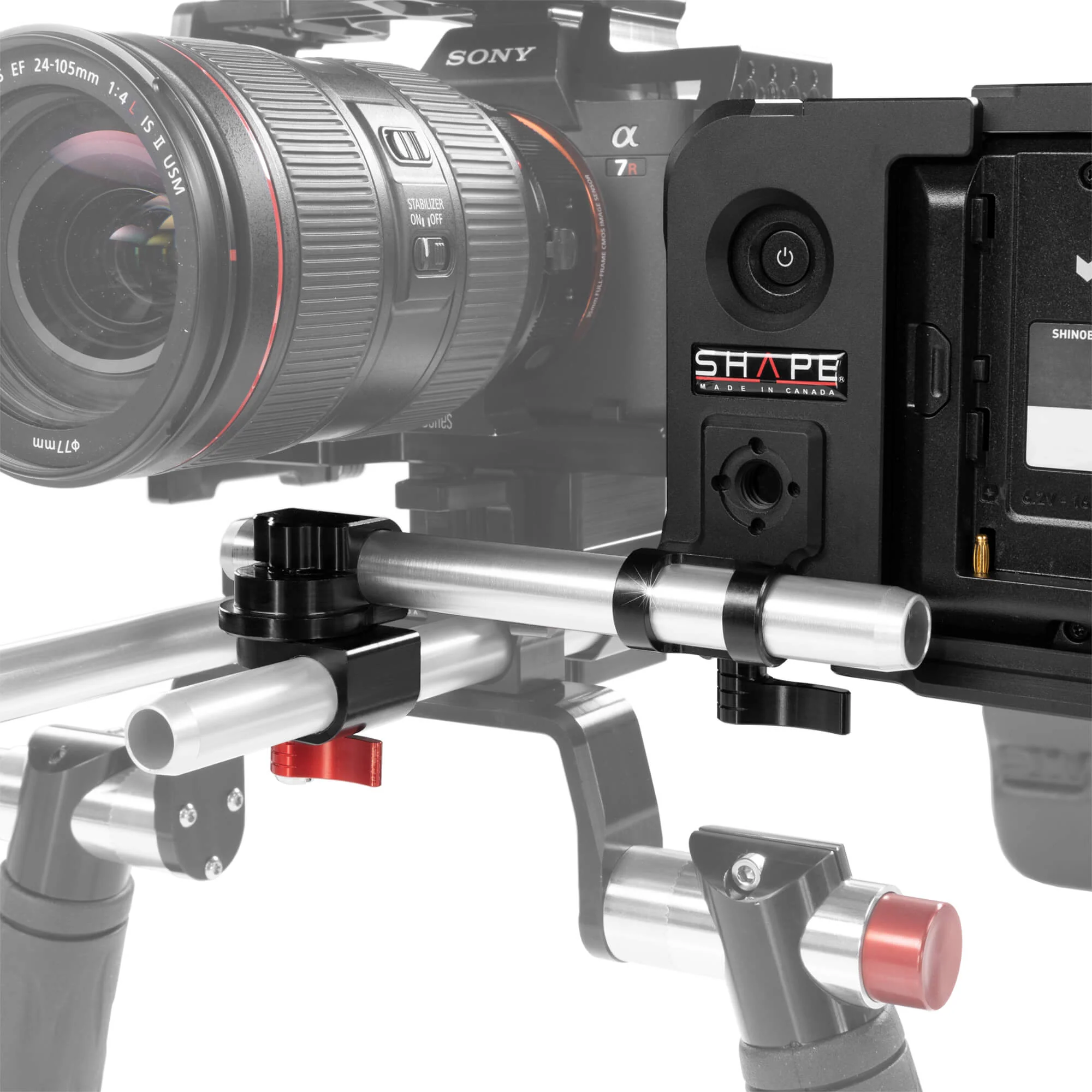SHAPE Monitor Cage with Swivel Rod Clamp for Atomos Shinobi – för filmskapare - 4