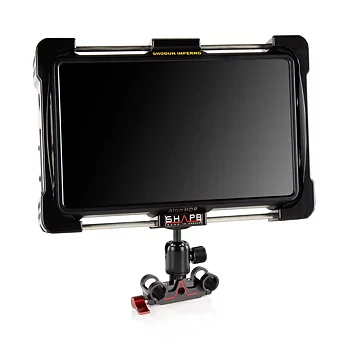 SHAPE Monitor Cage with 15 mm Rod Bloc Ball Head for Atomos Inferno/Flame