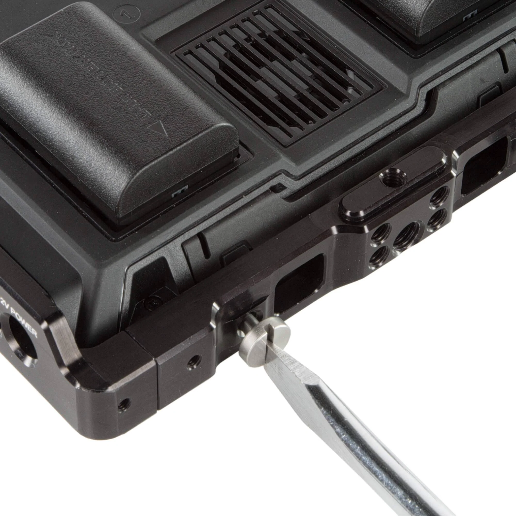 SHAPE Monitor Cage with 15 mm Rod Bloc Ball Head for Blackmagic Design 4k Video Assist Cage - 6