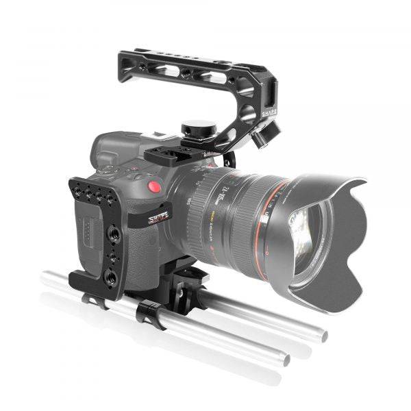 SHAPE Camera Cage with 15mm LWS Rod System for Canon EOS R5 C, R5, and R6 – för filmskapare - 5