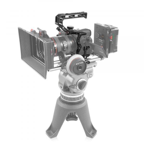 SHAPE Camera Cage with 15mm LWS Rod System for Canon EOS R5 C, R5, and R6 – för filmskapare - 11
