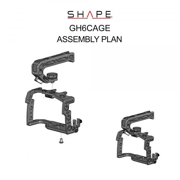 SHAPE Camera Cage for PANASONIC LUMIX GH6 - 10