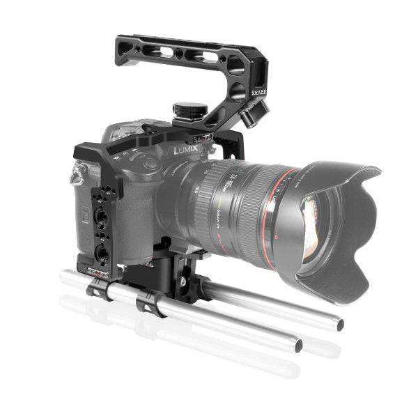 SHAPE Camera Cage with 15mm LWS Rod System for Panasonic Lumix GH6 - 3