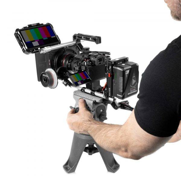 SHAPE Camera Cage with 15mm LWS Rod System for Panasonic Lumix GH6 - 11