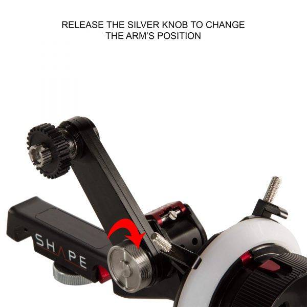SHAPE Canon C500 Mark II, C300 Mark III Pro Shoulder Rig Kit – för filmskapare - 15