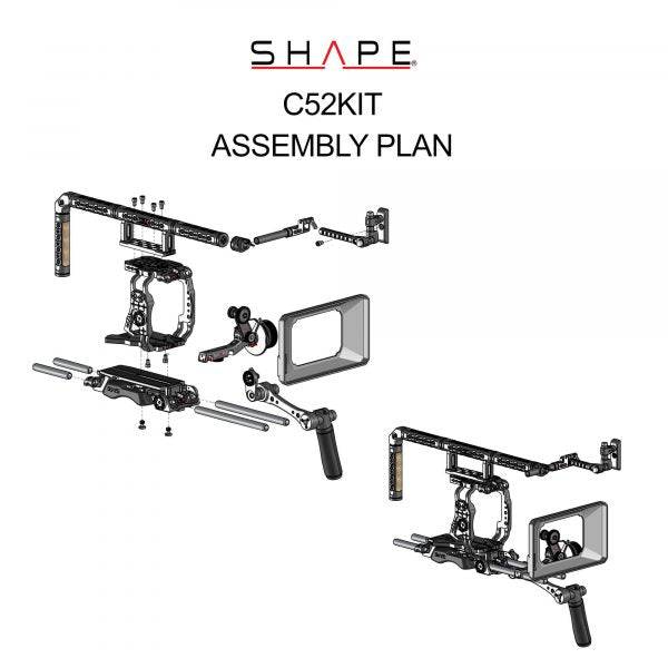SHAPE Canon C500, C300 Mark III Mark II Kit - 18