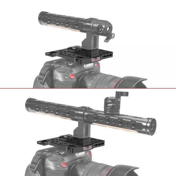 SHAPE Canon C70 baseplate, cage with handles - 9