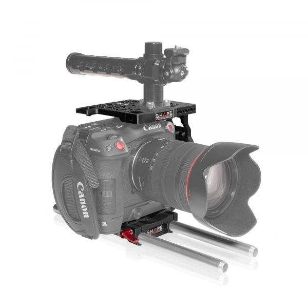 SHAPE Canon C70 cage 15 mm LW rod system - 2