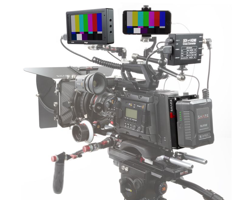 SHAPE D-Box Camera Power and Charger for Blackmagic Ursa Mini/Pro – för filmskapare