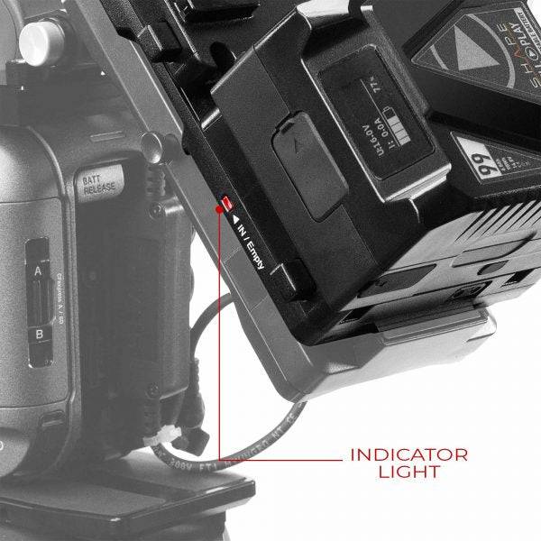 SHAPE Dual V-Mount Hot Swap Mini Battery Plate - 5