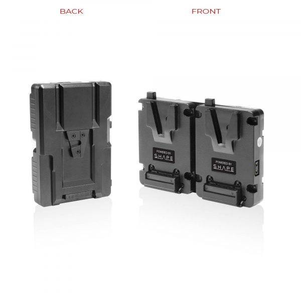 SHAPE Dual V-Mount Hot Swap Mini Battery Plate - 2