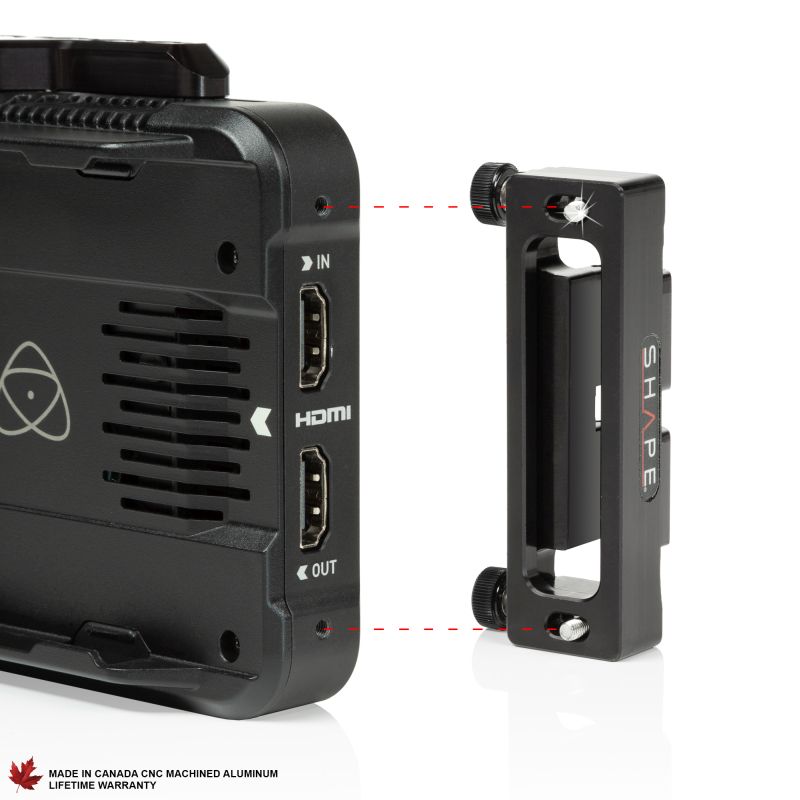 SHAPE HDMI Lock System for 5" Atomos Ninja V Recording Monitor – för filmskapare