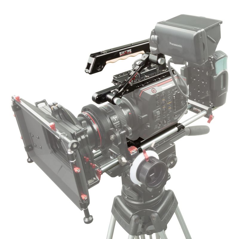 SHAPE Panasonic AU-EVA1 15mm LW Handle EVF Mount – för filmskapare - 4