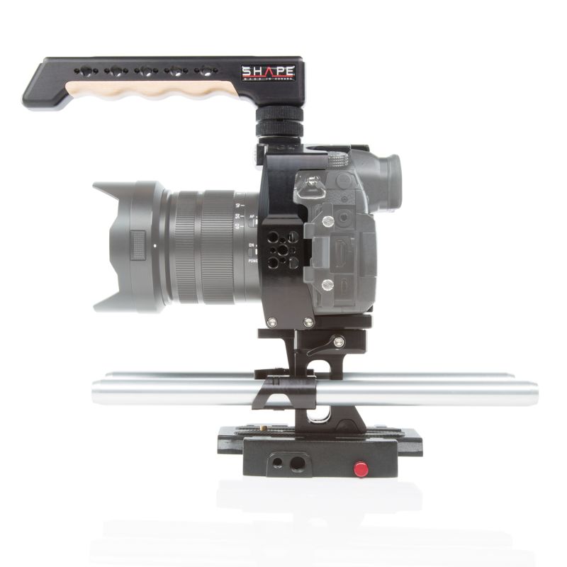 SHAPE Panasonic GH5 Cage 15mm LW Rod System – för filmskapare - 3