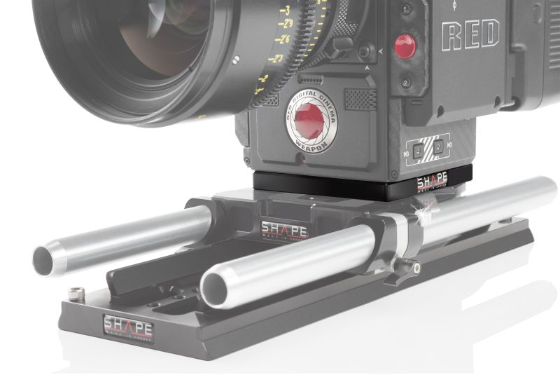 SHAPE RED DSMC2 Shim Plate for Arri Standard Bridge Plate 15/19mm Studio - 3