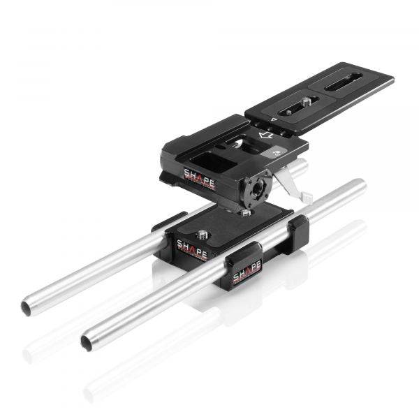 SHAPE RED Komodo 15 mm lightweight Baseplate - 3