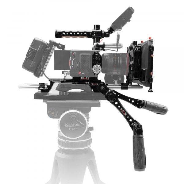 SHAPE RED Komodo camera cage, shoulder baseplate with handles - 6