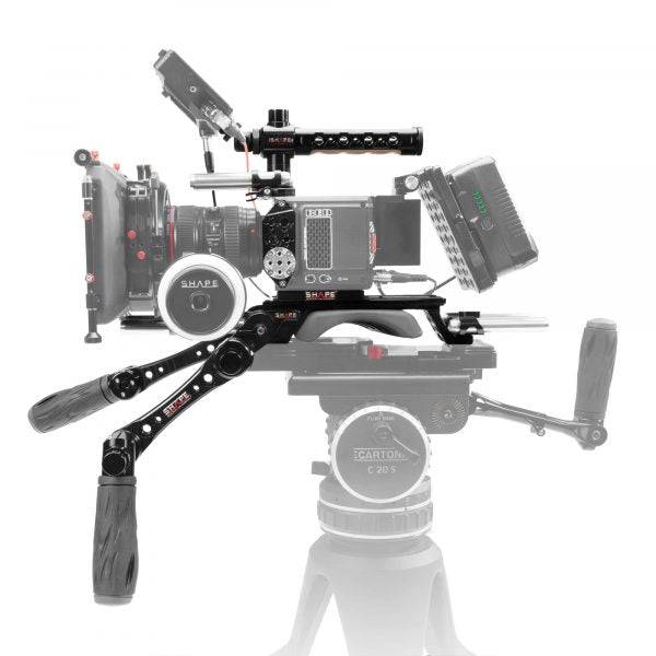 SHAPE RED Komodo camera cage, shoulder baseplate with handles - 3