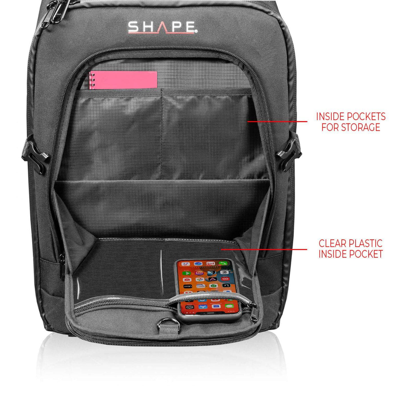 SHAPE Rolling Camera Bag Backpack - 7