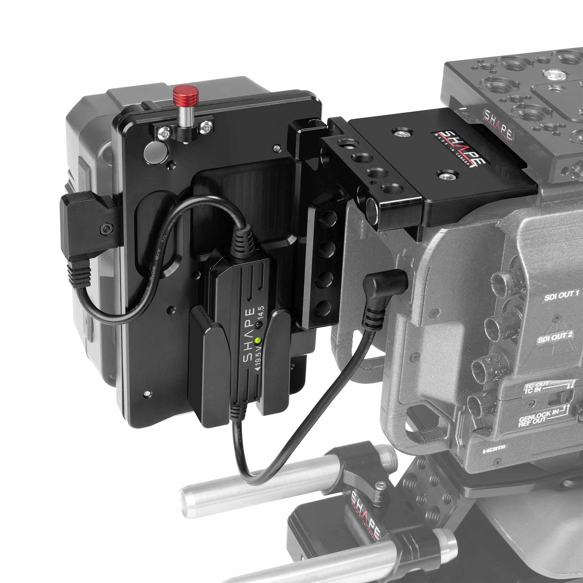 SHAPE SONY FX9 V-MOUNT PIVOTING BATTERY PLATE – för filmskapare - 4