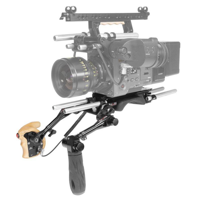 SHAPE Shoulder Baseplate 15mm LW Remote Trigger Handle for Sony Venice - 2