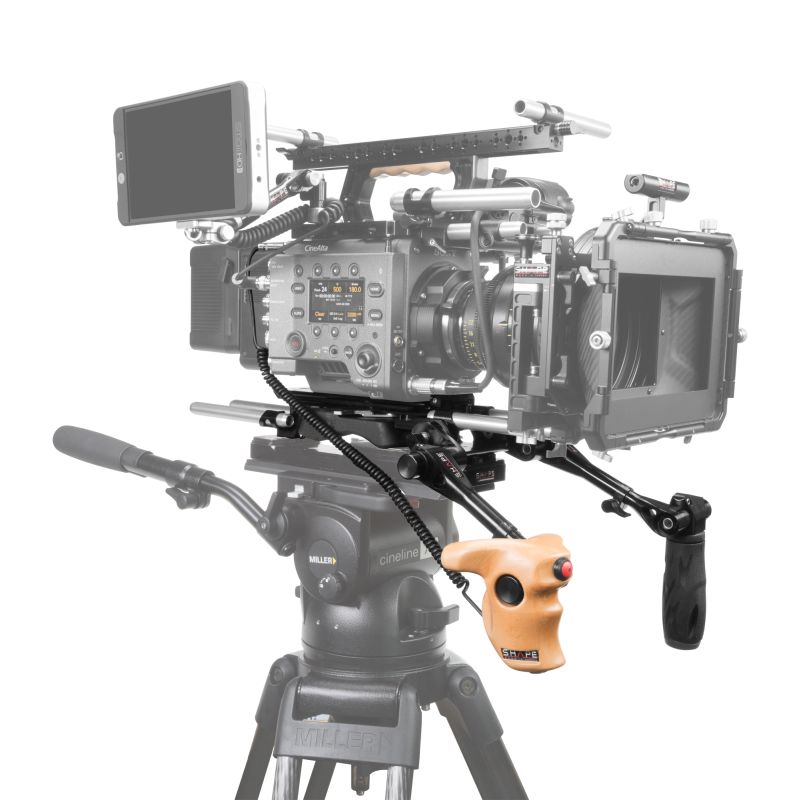 SHAPE Shoulder Baseplate 15mm LW Remote Trigger Handle for Sony Venice - 4