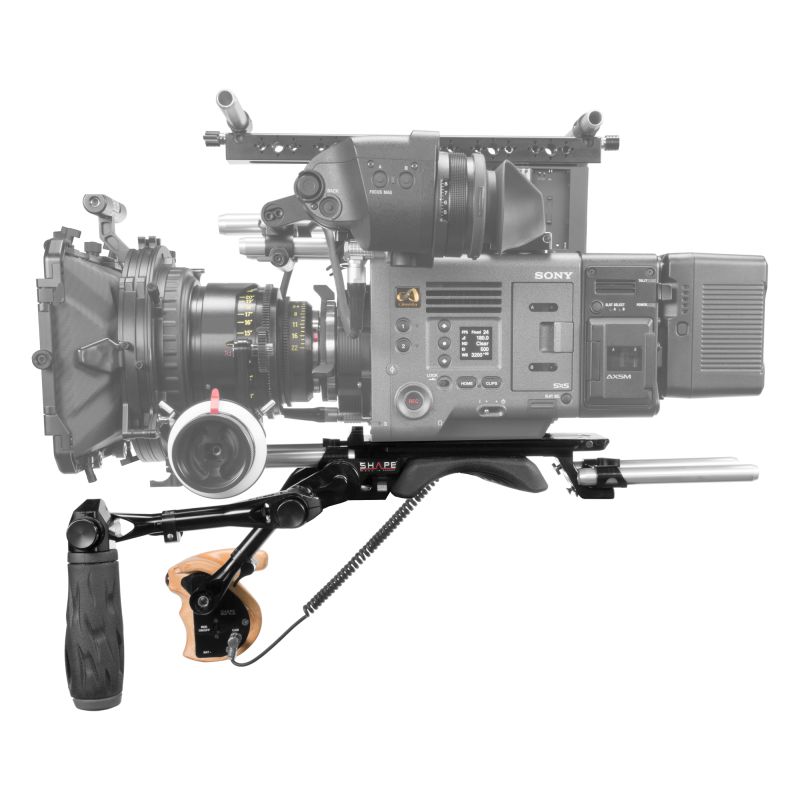 SHAPE Shoulder Baseplate 15mm LW Remote Trigger Handle for Sony Venice - 3