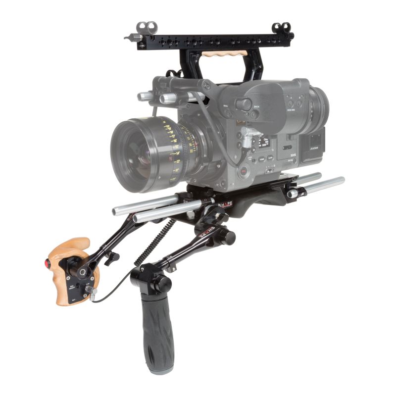 SHAPE Shoulder Baseplate, Top Handgrip, Top Plate, Remote Trigger Handle for Sony Venice - 2