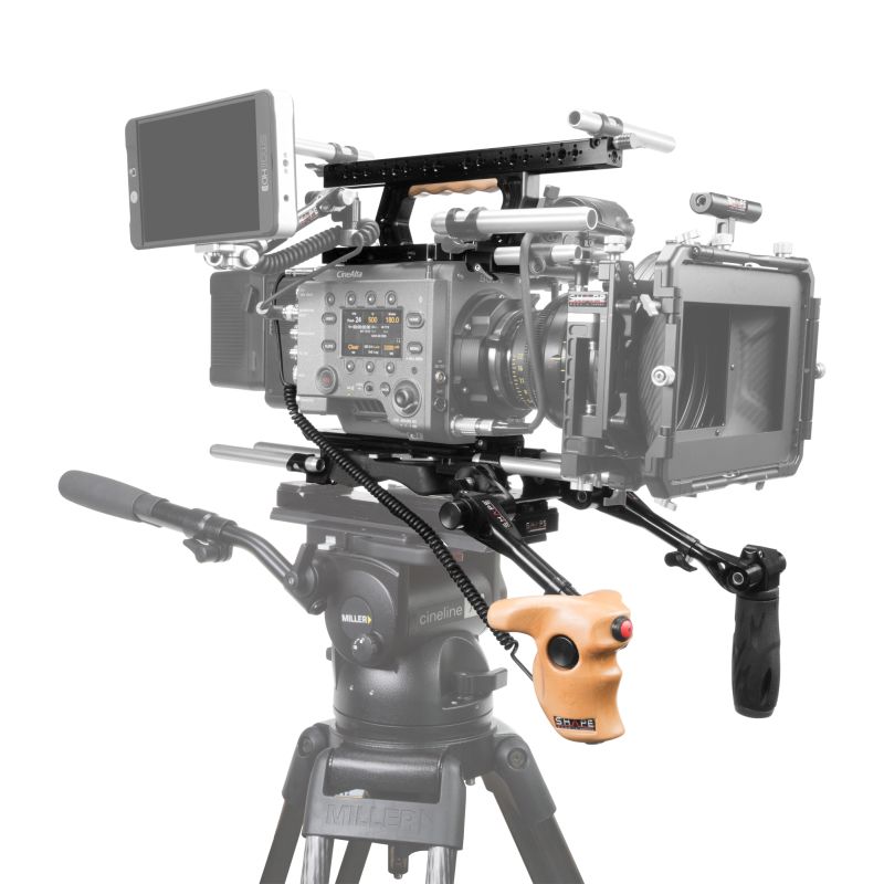 SHAPE Shoulder Baseplate, Top Handgrip, Top Plate, Remote Trigger Handle for Sony Venice - 3