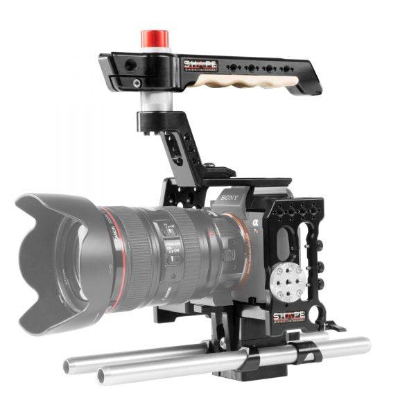 SHAPE Sony A7R3 Cage 15mm Rod System – för filmskapare